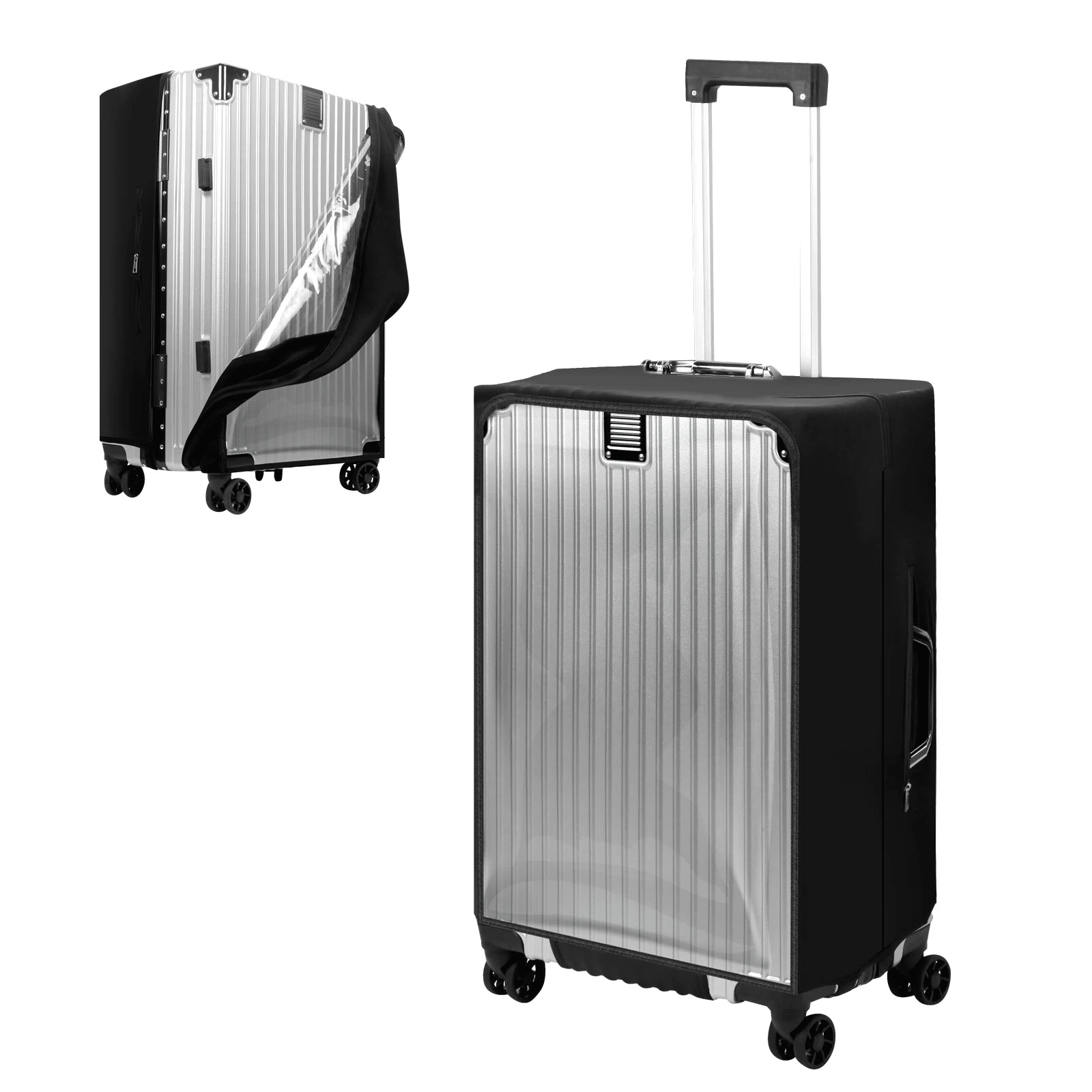 Housse De Protection En Plastique Pour Bagages Valises 5