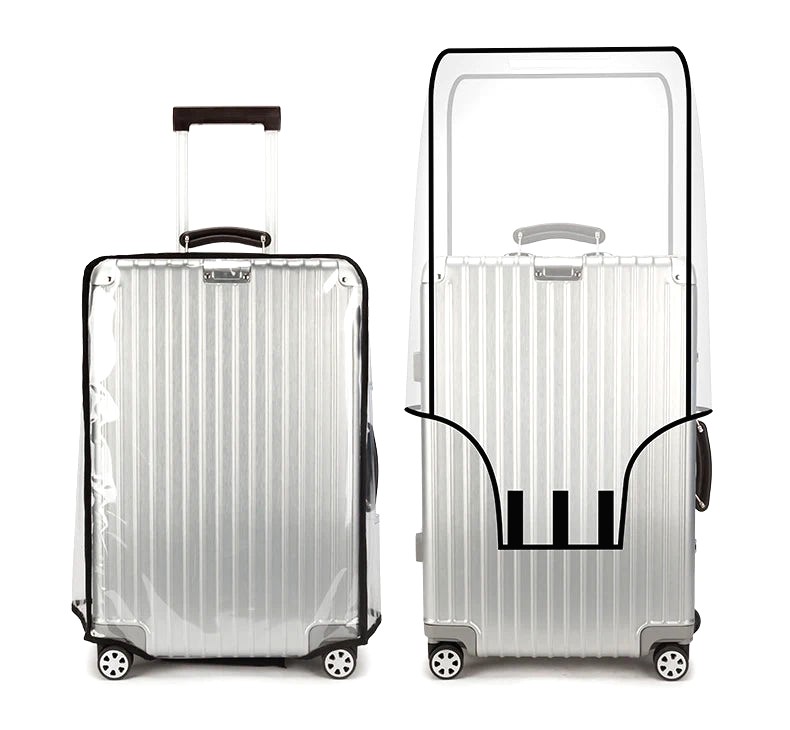 Housse De Protection Transparente 26 Pouces Pour Valise 6