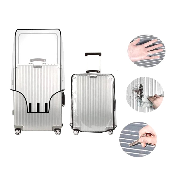 Housse De Protection Transparente 26 Pouces Pour Valise 9