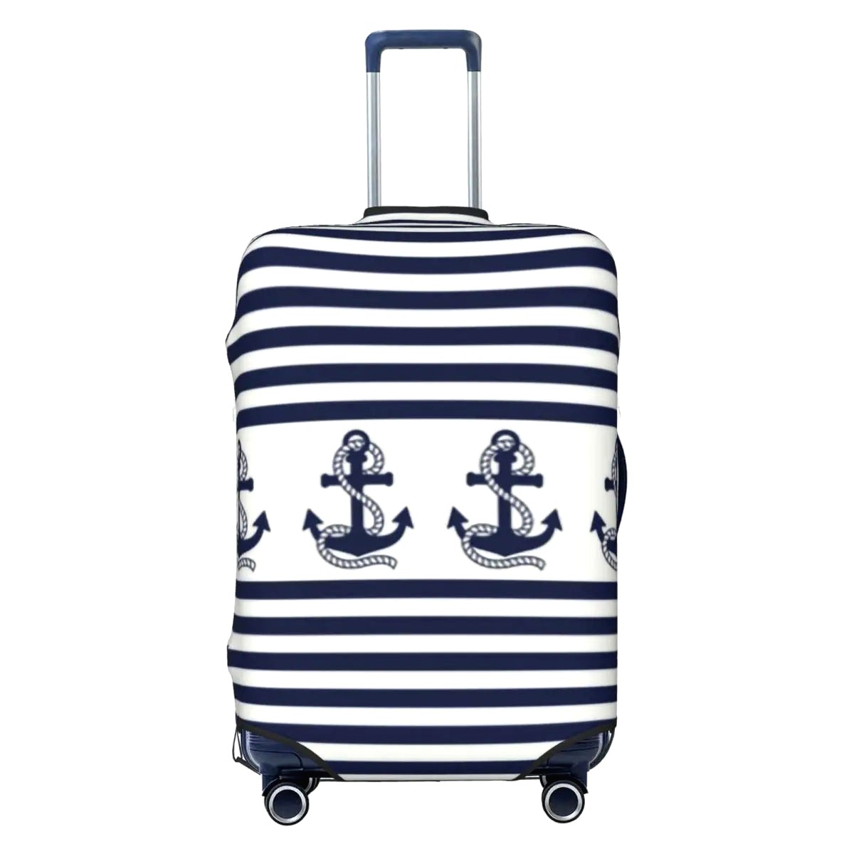 Housse Pour Valise Mariniere Bleu 2