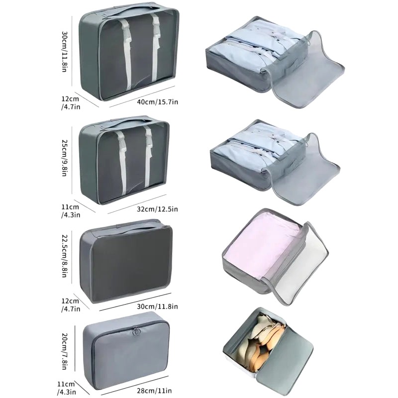 Housse Rangement Vetement Pour Valise Fermes 6